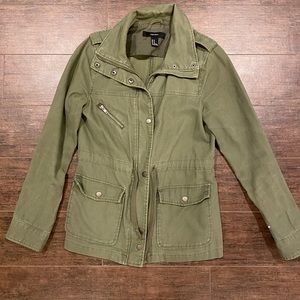 army green jacket